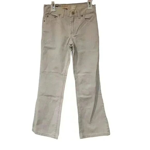 Arizona Jean Co Girl's Stone Cotton Flare Bootcut Jeans - Picture 1 of 11